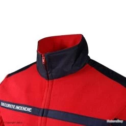 Polaire SSIAP LBDLS -L'équipement tactique est un véritable gagnant. 00013 Polaire SECURITE INCENDIE ROUGE BANDE MARINE
