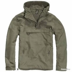 Veste Coupe Vent Windbreaker Brandit Vert Olive