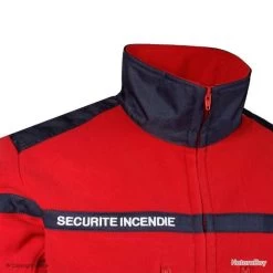 Polaire SSIAP LBDLS -L'équipement tactique est un véritable gagnant. 00014 Polaire SECURITE INCENDIE ROUGE BANDE MARINE