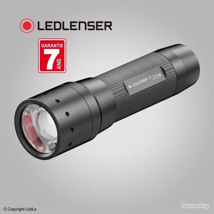 Led Lenser Lampe LEDLENSER P7 CORE 450 Lumens 4 X LR03 6 Led Lenser Lampe LEDLENSER P7 CORE 450 Lumens 4 X LR03 – Image 4