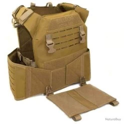 Gilet Porte-plaques Kinetic Avec Plaque Cummerbund Bulldog Tactical - Noir - M (76 - 99 Cm) - Oui -L'équipement tactique est un véritable gagnant. 00020 Gilet porte plaques Kinetic Bulldog Tactical Noir M 76 a 99 cm Avec poche laterale