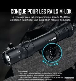 Olight Odin GL M - Lampe Tactique Avec Laser Vert 1500 Lumens -L'équipement tactique est un véritable gagnant. 00022 Olight Odin GL M Lampe Tactique Avec Laser Vert 1500 Lumens