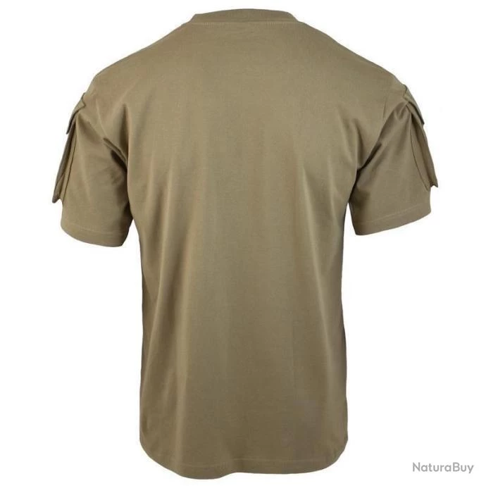 Mil-Tec T Shirt Uni Coyote Mil Tec Coyote 4 Mil-Tec T Shirt Uni Coyote Mil Tec Coyote – Image 2