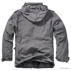 Veste Mi-saison M-65 Giant Brandit - Noir - M -L'équipement tactique est un véritable gagnant. 00027 Veste mi saison M 65 Giant Brandit Noir M